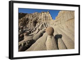 Rock Formations in Theodore Roosevelt National Park-Paul Souders-Framed Photographic Print