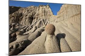 Rock Formations in Theodore Roosevelt National Park-Paul Souders-Mounted Photographic Print