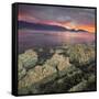 Rock Formations, Kaikoura Peninsula, Manakau Mountains, Canterbury, South Island, New Zealand-Rainer Mirau-Framed Stretched Canvas