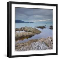 Rock Formations, Kaikoura Peninsula, Manakau Mountains, Canterbury, South Island, New Zealand-Rainer Mirau-Framed Photographic Print