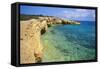 Rock Formations, Koufounissia, Cyclades, Greece-Richard Ashworth-Framed Stretched Canvas