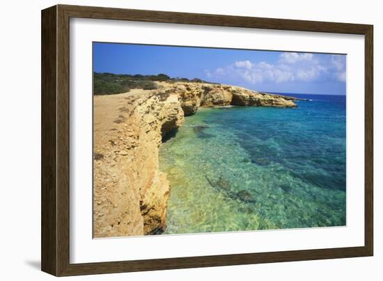 Rock Formations, Koufounissia, Cyclades, Greece-Richard Ashworth-Framed Photographic Print