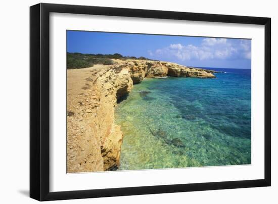 Rock Formations, Koufounissia, Cyclades, Greece-Richard Ashworth-Framed Photographic Print