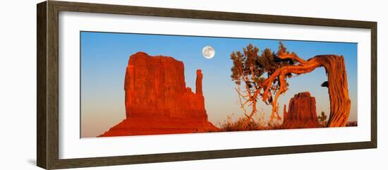 Rock Formations, Monument Valley Tribal Park, Utah Navajo, San Juan County, Utah, USA-null-Framed Photographic Print