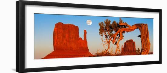 Rock Formations, Monument Valley Tribal Park, Utah Navajo, San Juan County, Utah, USA-null-Framed Photographic Print