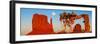 Rock Formations, Monument Valley Tribal Park, Utah Navajo, San Juan County, Utah, USA-null-Framed Photographic Print