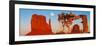 Rock Formations, Monument Valley Tribal Park, Utah Navajo, San Juan County, Utah, USA-null-Framed Photographic Print