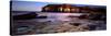 Rock Formations Near a Bay, Thornwick Bay, Flamborough, Yorkshire, England, United Kingdom-null-Stretched Canvas