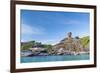 Rock Formations of Ko Similan Beach, Phuket Island, Phuket, Thailand, Southeast Asia, Asia-Andrew Stewart-Framed Photographic Print