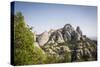 Rock Formations Of Montserrat Natural Park. Barcelona Province. Catalonia. Spain-Oscar Dominguez-Stretched Canvas