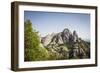 Rock Formations Of Montserrat Natural Park. Barcelona Province. Catalonia. Spain-Oscar Dominguez-Framed Photographic Print