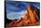 Rock Formations of Monument Valley, Navajo Nation, USA-Jerry Ginsberg-Framed Stretched Canvas