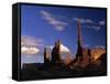 Rock Formations of Monument Valley, Navajo Nation Usa-Jerry Ginsberg-Framed Stretched Canvas