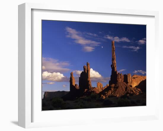 Rock Formations of Monument Valley, Navajo Nation Usa-Jerry Ginsberg-Framed Premium Photographic Print