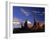 Rock Formations of Monument Valley, Navajo Nation Usa-Jerry Ginsberg-Framed Premium Photographic Print