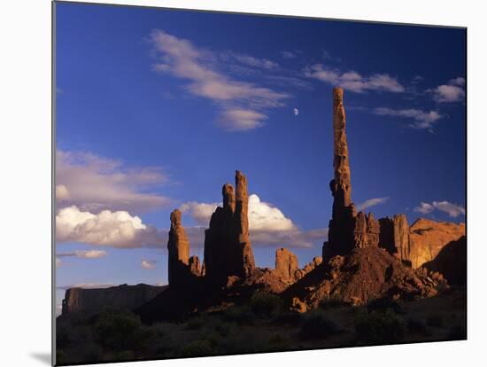 Rock Formations of Monument Valley, Navajo Nation Usa-Jerry Ginsberg-Mounted Photographic Print