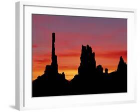 Rock Formations of Monument Valley, Navajo Nation Usa-Jerry Ginsberg-Framed Photographic Print