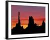 Rock Formations of Monument Valley, Navajo Nation Usa-Jerry Ginsberg-Framed Photographic Print