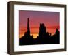 Rock Formations of Monument Valley, Navajo Nation Usa-Jerry Ginsberg-Framed Photographic Print