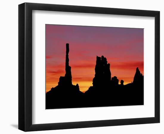 Rock Formations of Monument Valley, Navajo Nation Usa-Jerry Ginsberg-Framed Photographic Print