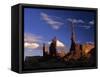 Rock Formations of Monument Valley, Navajo Nation Usa-Jerry Ginsberg-Framed Stretched Canvas