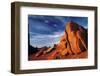 Rock Formations of Monument Valley, Navajo Nation, USA-Jerry Ginsberg-Framed Photographic Print