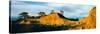 Rock Formations on a Landscape, Broken Hill, Torrey Pines State Natural Reserve, La Jolla-null-Stretched Canvas