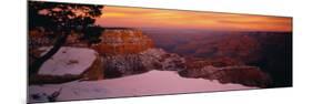 Rock Formations on a Landscape, Grand Canyon National Park, Arizona, USA-null-Mounted Photographic Print