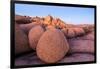 Rock formations on a landscape, Joshua Tree National Park, California, USA-null-Framed Photographic Print