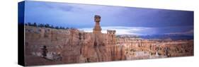 Rock Formations on a Landscape, Thor's Hammer, Bryce Canyon National Park, Utah, USA-null-Stretched Canvas