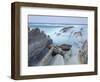 Rock Formations on Atxabiribil Beach, Basque Country, Bay of Biscay, Spain, October 2008-Popp-Hackner-Framed Photographic Print