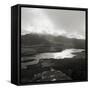 Rock Formations on Side of Stac Pollaidh above Loch Lurgainn-null-Framed Stretched Canvas