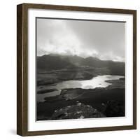 Rock Formations on Side of Stac Pollaidh above Loch Lurgainn-null-Framed Photographic Print