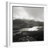 Rock Formations on Side of Stac Pollaidh above Loch Lurgainn-null-Framed Photographic Print