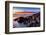 Rock formations on the beach at sunrise, Baja California Sur, Mexico-Panoramic Images-Framed Photographic Print