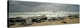 Rock Formations on the Beach, Jeffreys Bay, Eastern Cape, South Africa-null-Stretched Canvas