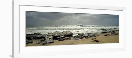 Rock Formations on the Beach, Jeffreys Bay, Eastern Cape, South Africa-null-Framed Photographic Print