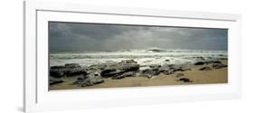 Rock Formations on the Beach, Jeffreys Bay, Eastern Cape, South Africa-null-Framed Photographic Print