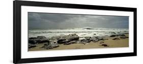 Rock Formations on the Beach, Jeffreys Bay, Eastern Cape, South Africa-null-Framed Photographic Print