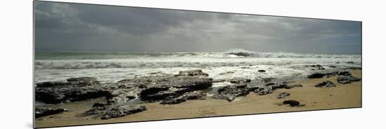 Rock Formations on the Beach, Jeffreys Bay, Eastern Cape, South Africa-null-Mounted Photographic Print