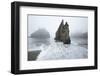 Rock formations on the coast, Cannon Beach, , Pacific Northwest, Oregon, USA-Panoramic Images-Framed Photographic Print