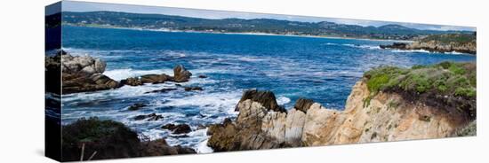 Rock Formations on the Coast, Point Lobos State Reserve, Carmel, Monterey County, California, USA-null-Stretched Canvas