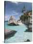 Rock Formations on the Coast, Pulau Dayang Beach, Malaysia-null-Stretched Canvas