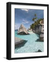 Rock Formations on the Coast, Pulau Dayang Beach, Malaysia-null-Framed Photographic Print