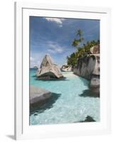 Rock Formations on the Coast, Pulau Dayang Beach, Malaysia-null-Framed Photographic Print