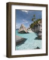 Rock Formations on the Coast, Pulau Dayang Beach, Malaysia-null-Framed Photographic Print