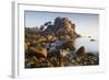 Rock Formations on the Cote De Granit Rose, France-Roland Gerth-Framed Photographic Print