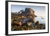 Rock Formations on the Cote De Granit Rose, France-Roland Gerth-Framed Photographic Print