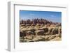 Rock Formations, the Needles Section of Canyonlands National Park, Utah, Usa-Gary-Framed Photographic Print