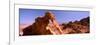 Rock Formations, Valley of Fire State Park, Nevada, USA-null-Framed Photographic Print